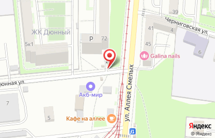 Продовольственный магазин в Московском районе на карте