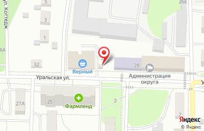 Ермолинские полуфабрикаты, г. Среднеуральск на Уральской на карте