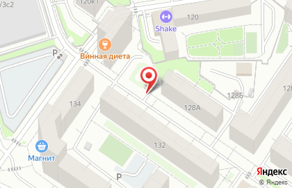 Магазин по продаже овощей и фруктов в Тюмени на карте