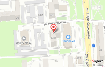 Магазин разливного пива Пивоварофф на улице Ладо Кецховели на карте