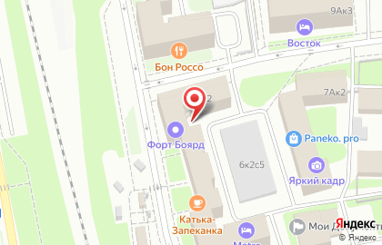 Хостел Шестое Чувство на метро Окружная на карте