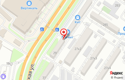 Кабинет гирудотерапии на Московской улице на карте