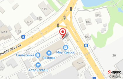 Торговый комплекс стройматериалов Пехорка на карте