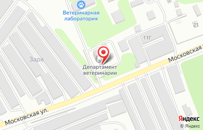 Управление ветеринарии Тамбовской области на карте