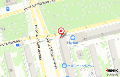 Магазин овощей и фруктов в Ново-Савиновском районе на карте