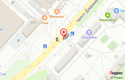 Аудиореклама от РА Медиа-тайм на проспекте Дзержинского на карте
