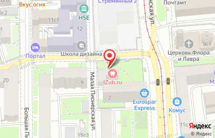 Стоматологический центр iZub.ru на карте