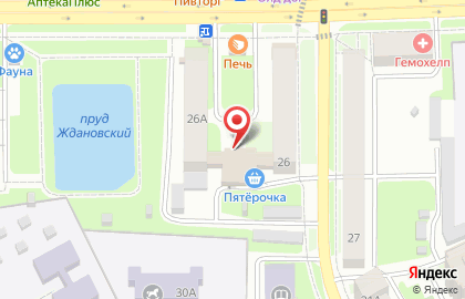 Супермаркет Пятёрочка во Владимире на карте