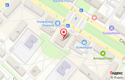 Салон сувениров, ИП Макарова Л.М. на карте