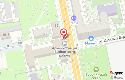 Банкомат Банк Санкт-Петербург на Большом Сампсониевском проспекте, 86 на карте