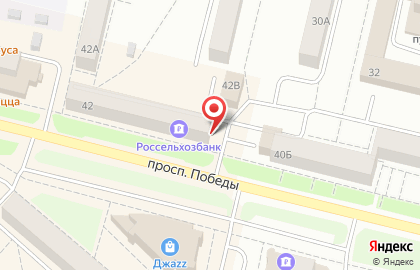 Компания Ирбис на проспекте Победы на карте