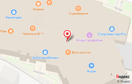 Салон сотовой связи МегаФон на Ходынском бульваре на карте
