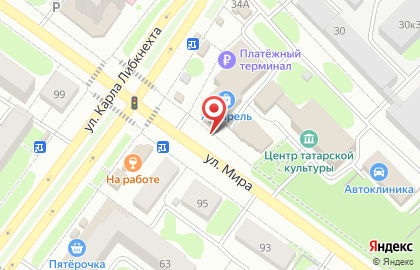 Феникс на улице Мира на карте