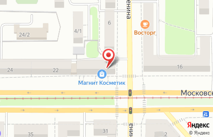 Транспортная компания Ника на Московской улице на карте