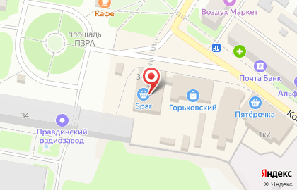 Росреестр по Нижегородской области, ФГБУ на карте