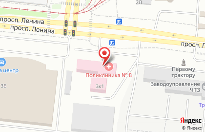 Страховая компания АльфаСтрахование-ОМС в Тракторозаводском районе на карте