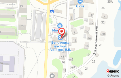 Ветеринарная клиника доктора Анникова на Перспективной улице на карте