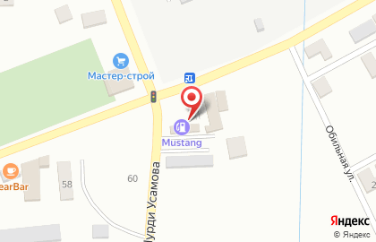 Мустанг в Грозном на карте