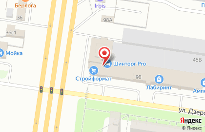 Магазин Автомаг в Автозаводском районе на карте
