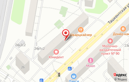 Пекарня Восточное тесто на карте