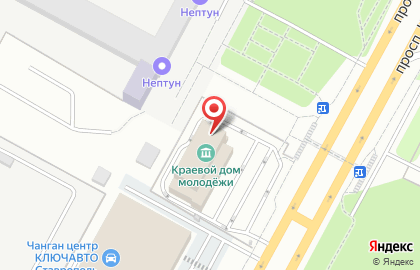 Управление Федеральной службы государственной регистрации, кадастра и картографии по Ставропольскому краю в Ставрополе на карте