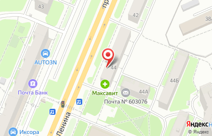 Центр ювелирных распродаж Золото Дисконт на проспекте Ленина на карте