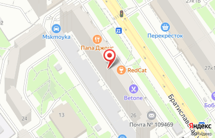 Адвокатское бюро "Михальчик и партнеры ЮК" на Братиславской улице на карте