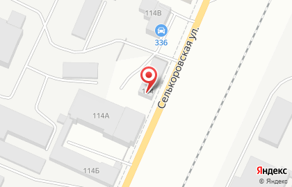 Торговая компания Восток-Сервис Екатеринбург на Селькоровской улице на карте