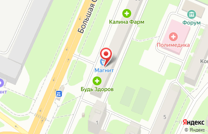 Вольный купец на Большой Санкт-Петербургской улице на карте