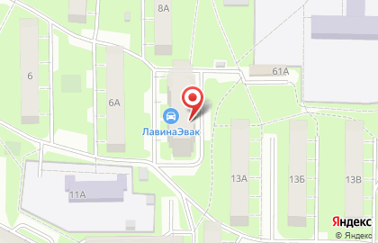Центр недвижимости в Москве на карте