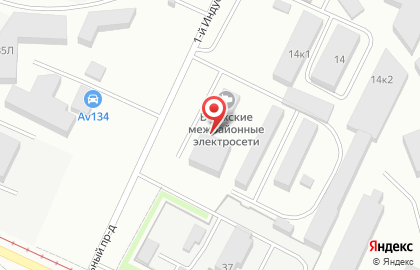 Волжские межрайонные электросети в Волжском на карте