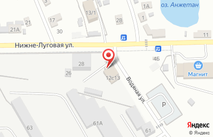 Томский завод винтовых свай и металлоконструкций на Нижне-Луговой улице на карте
