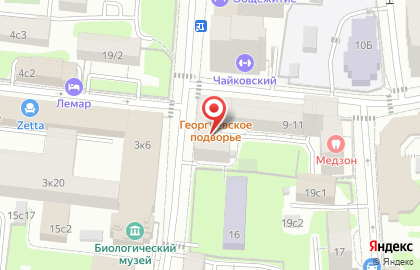 Империя метров на карте