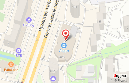 Универсам РОСЬ на карте