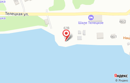 База отдыха Топаз на карте