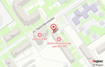 Адвокатский кабинет №328 в Автозаводском районе на карте