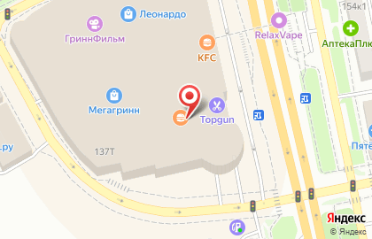 Ресторан быстрого питания Бургер Кинг в Белгороде на карте