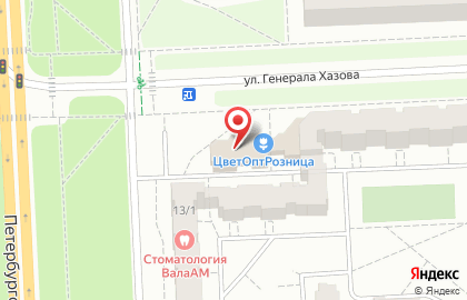 New Life на Петербургском шоссе на карте