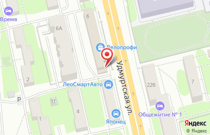 Служба доставки суши и роллов Суши Даром на карте