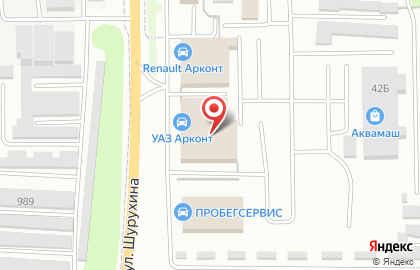 Официальный Дилер УАЗ Арконт на карте