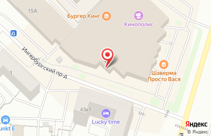 Банкомат ВТБ в Санкт-Петербурге на карте