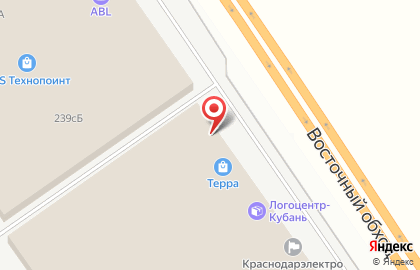 Торговая компания Терра на Восточной улице на карте