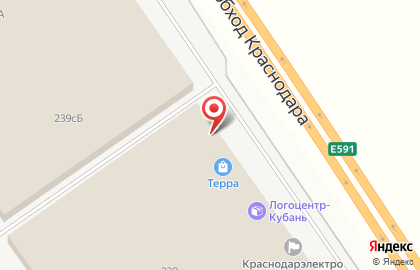 Торговая компания Терра на Восточной улице на карте