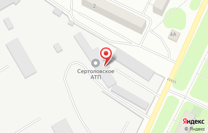 Автотранспортное предприятие Барс 2 в Санкт-Петербурге на карте
