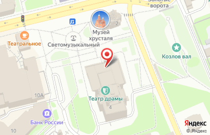 Владимирский академический областной театр драмы на карте