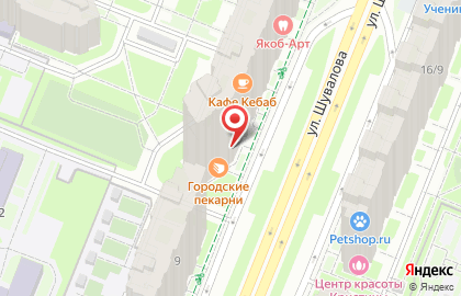 Пекарня Городские пекарни в Санкт-Петербурге на карте