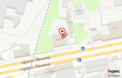 Витебские Ковры на проспекте Ленина на карте