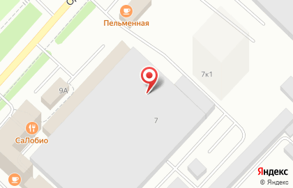 Торгово-строительная компания на Одесской улице на карте