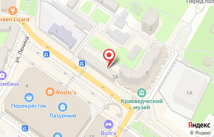 Салон оптики Новый взгляд на улице Ленина на карте