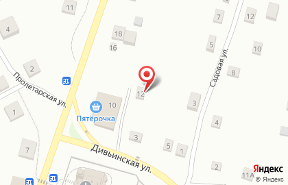 Супермаркет Пятёрочка на улице Революции на карте